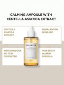 SKIN1004 Ampola de Centella de Madagascar 100ml/3,38 Fl.Oz, Essência de Absorção Rápida, Leve, Controle de Oleosidade, Não Oleosa, Hidratação Refrescante, Acalma a Pele Sensível, Para Cuidados Diários, K-Beauty, Maquiagem Coreana, OliveYoung, PRESENTE