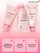 Medicube Máscara Noturna Peel-Off PDRN com Cafeína 75ml, Firmadora & Iluminadora, Desinchante & Hidratante, com Cafeína e Colágeno, para Pele de Vidro Lisa e Translúcida e Contorno Facial Aprimorado, Cuidados com a Pele Coreana