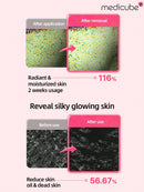 Medicube Máscara Noturna Peel-Off PDRN com Cafeína 75ml, Firmadora & Iluminadora, Desinchante & Hidratante, com Cafeína e Colágeno, para Pele de Vidro Lisa e Translúcida e Contorno Facial Aprimorado, Cuidados com a Pele Coreana