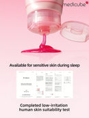 Medicube Máscara Noturna Peel-Off PDRN com Cafeína 75ml, Firmadora & Iluminadora, Desinchante & Hidratante, com Cafeína e Colágeno, para Pele de Vidro Lisa e Translúcida e Contorno Facial Aprimorado, Cuidados com a Pele Coreana