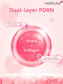 Medicube Máscara Noturna Peel-Off PDRN com Cafeína 75ml, Firmadora & Iluminadora, Desinchante & Hidratante, com Cafeína e Colágeno, para Pele de Vidro Lisa e Translúcida e Contorno Facial Aprimorado, Cuidados com a Pele Coreana