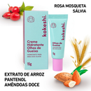 Super Kit Renovadores Faciais Kokeshi Hidratação Renovação 2 Cremes e Olhos de Gueixa