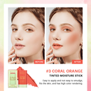 Stick de blush multi-funções-Cor natural de longa duração para maquiagem feminina