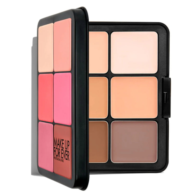 Make Up For Ever HD Skin Face Palette Light to Medium | Paleta Facial Profissional 12 Tons